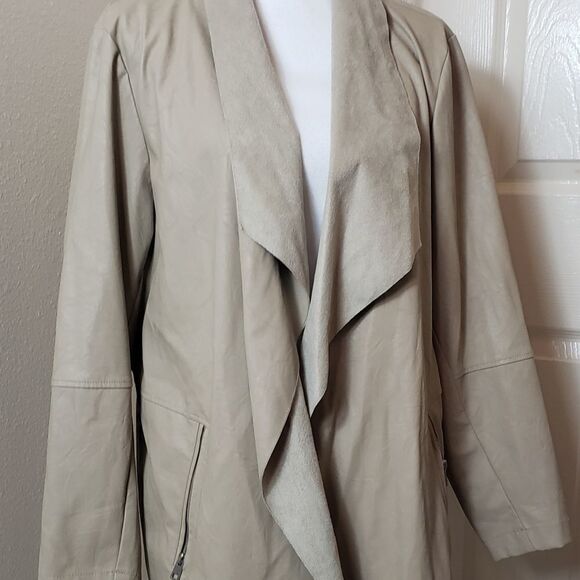 Faux leather jacket  - Picture 2 of 7